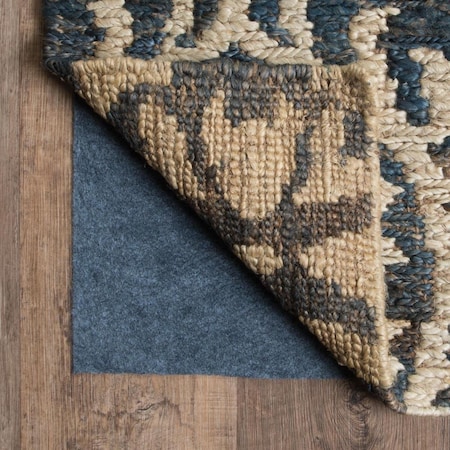 Homeroots 12 x 15 ft. Grey Premier Rug Pad 383617